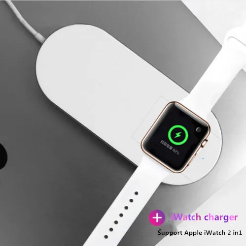 Беспроводное зарядное устройство 2 в 1 кабель для быстрой зарядки Apple Watch 5 4 3 1Series