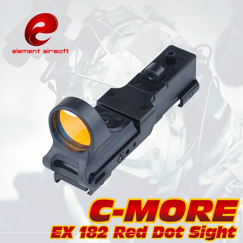 EX 182 Элемент airsoft охота коллиматорный sightSeeMore Железнодорожный Reflex C-БОЛЬШЕ охота Red Dot Sight коллиматорный прицел