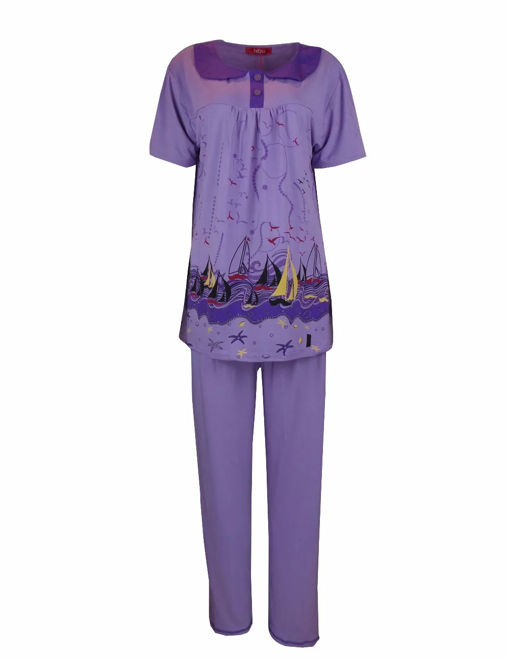 New style summer comfortable 95polyester 5 spandex pajamas home