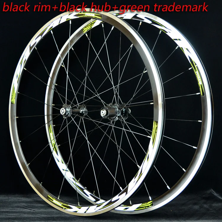 black hub green