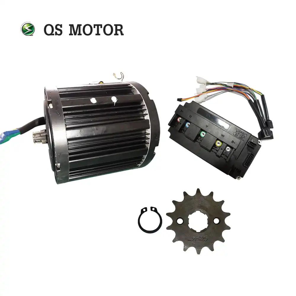 QS Motor 2000W 120 70H electric bike mid drive motor and controller
