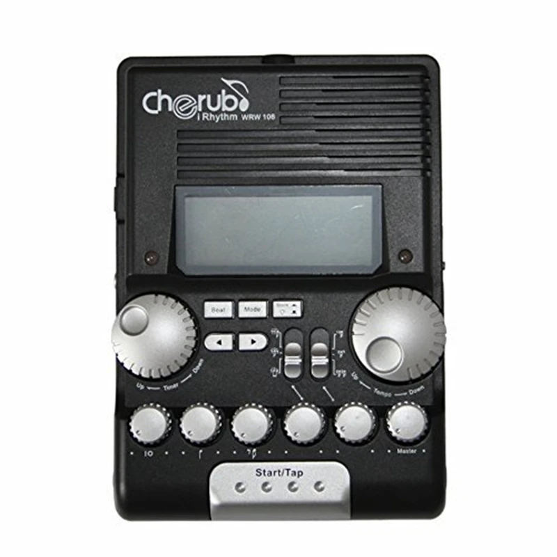 

Cherub WRW-106 Electronic Drum Metronome Professional Multi-function Digital Drummer Metronome Percussion trainer