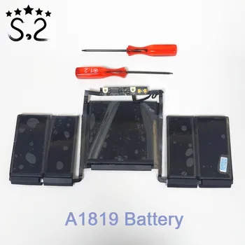 

A1819 battery for Macbook Pro Retina 13.3'' laptop A1706 Battery MLH12LL/A MPXV2LL/A compatible 2016 year 11.41V 4781mAh