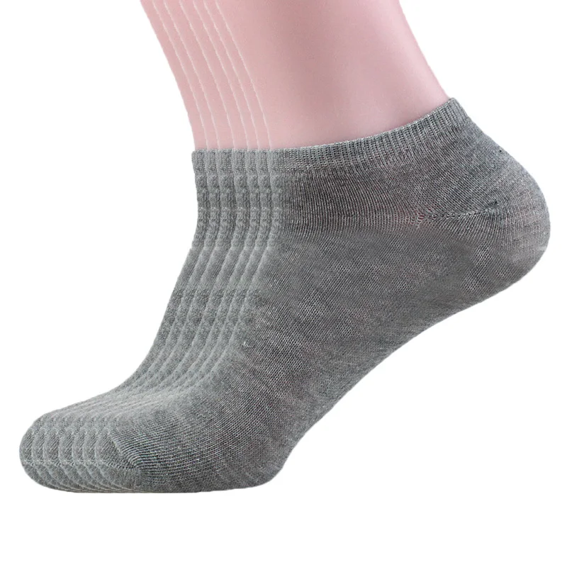 4/5/10 пар в комплекте; Высококачественная Мужская Носки невидимые спортивные Дышащие хлопчатобумажные носки Носки Calcetines для мужчин C - Цвет: 5 pair