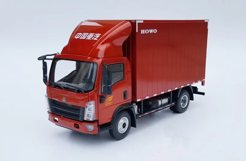 Изысканный коллекционный сплав модель подарок 1:24 весы SinoTruk HOWO доставка Ван