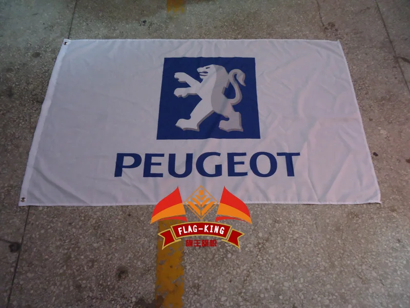 Peugeot флаг гоночной команды, peugeot Гоночный флаг, 90*150 см полистер флаг из полиэстера флаг