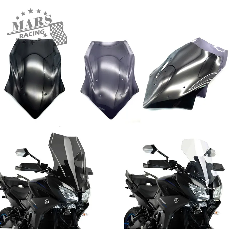 

Motorcycle Accessories Windshield Viser VIsor WindDeflector WindScreen Fits For Yamaha MT09 Tracer 2018 2019 MT-09 MT 09 18'19'