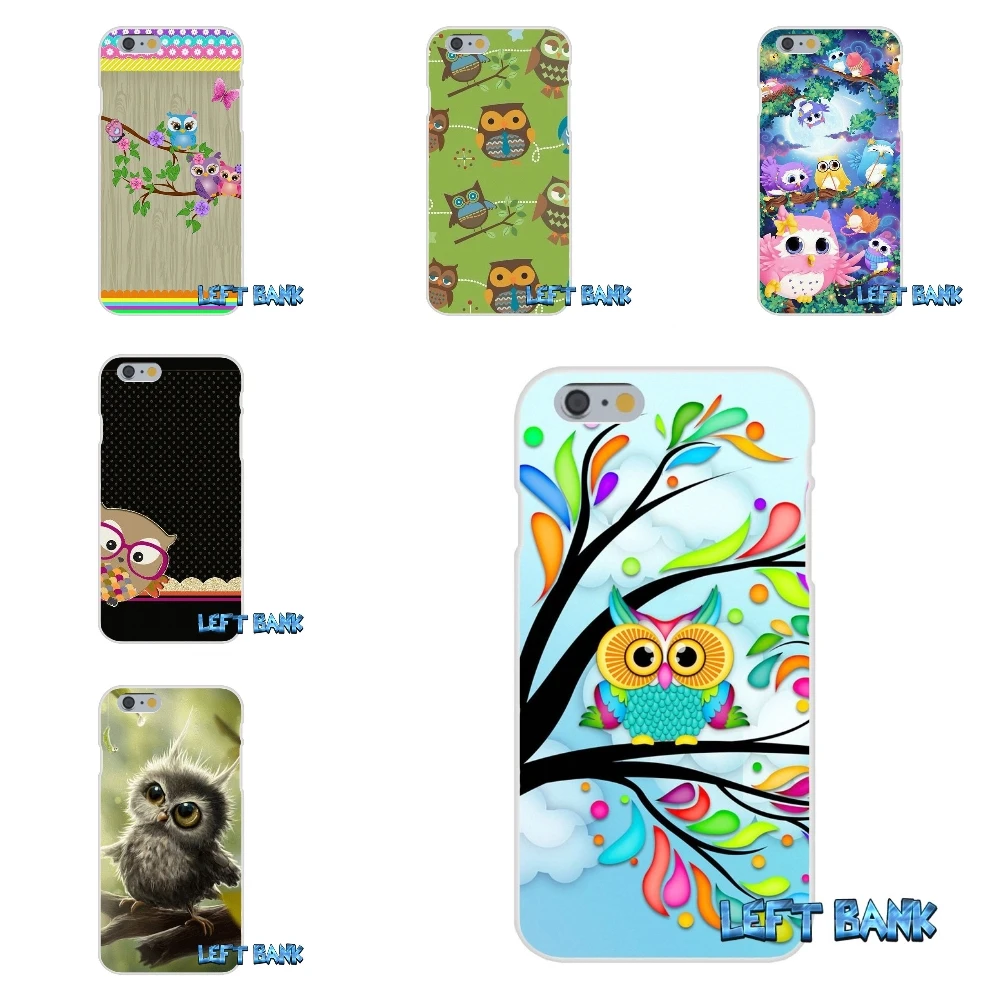 For HTC One M7 M8 A9 M9 E9 Plus Desire 630 530 626 628 816 820 Lovely Owls Glossy Silicon Soft Phone Case Cover | Мобильные телефоны