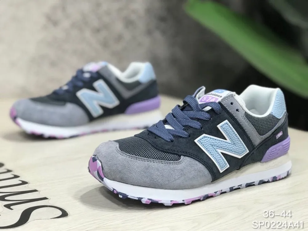 

NEW BALANCE Top pig eight retro running shoes Women's ,Breathable WL574VDG outdoor Sports Shoes Sneakers Size Eur 36-39