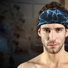 Унисекс впитывающие пот резинки для волос для спорта для фитнеса, йоги, бега эластичная повязка на голову скрученные связанные в узел волосы аксессуары головной убор 6,27