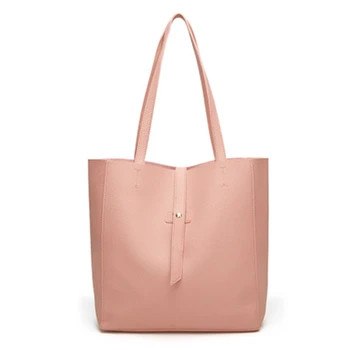 

Fashion Large Tote Canvas Leather Vintage Bag Women Shoulder Womans PU Handbag Cute Ladies Bag Hobos Solid Bolsos Mujer Purse