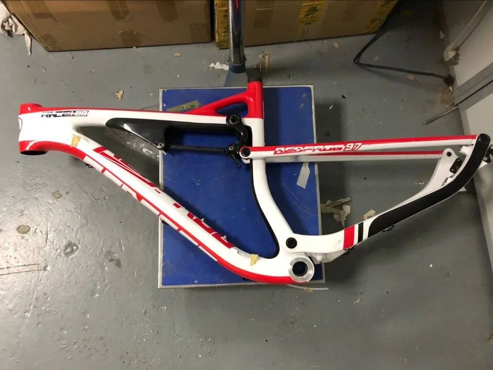 2017 discount Full suspension mountain bike frame 29er FM036 Baolijia