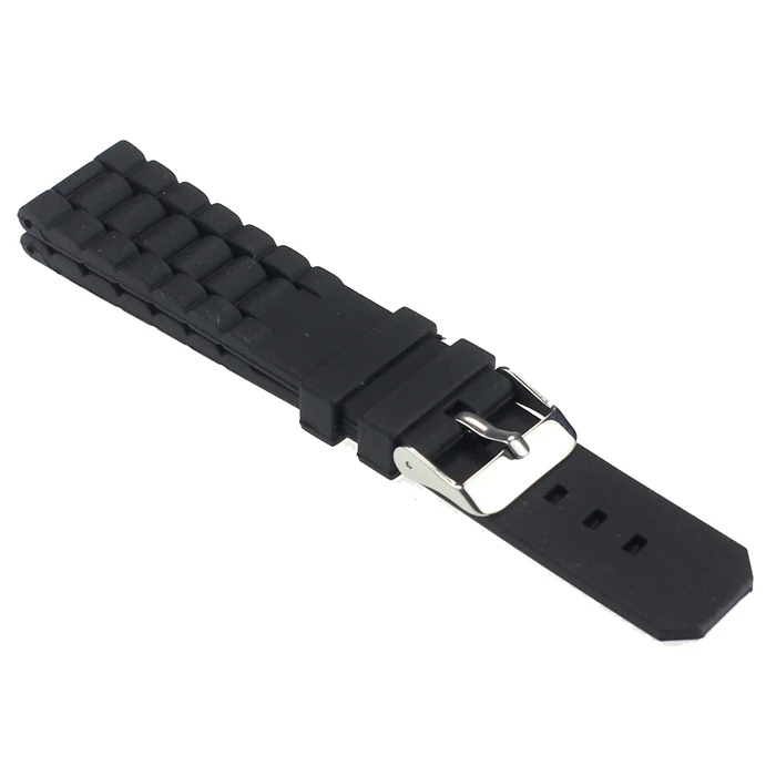 fossil 22mm silicone watch band