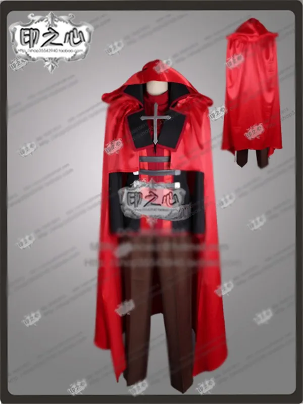 

New!Anime RWBY 2 Red Trailer Ruby Unisex Cosplay Costume Cloak Black Dress+Cloak XS-2XL Free Shipping