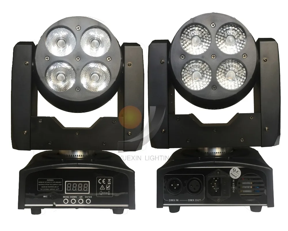 

Double Face LED beam Moving head light 4x10w+4x10W RGBW 4in1 LED for dmx light