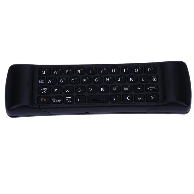 Cheap USB 2.4GHz Wireless Air Mouse Remote Keyboard for Gyroscope Gaming Media Player PC TV BOX Double-sided Mini Keyboard