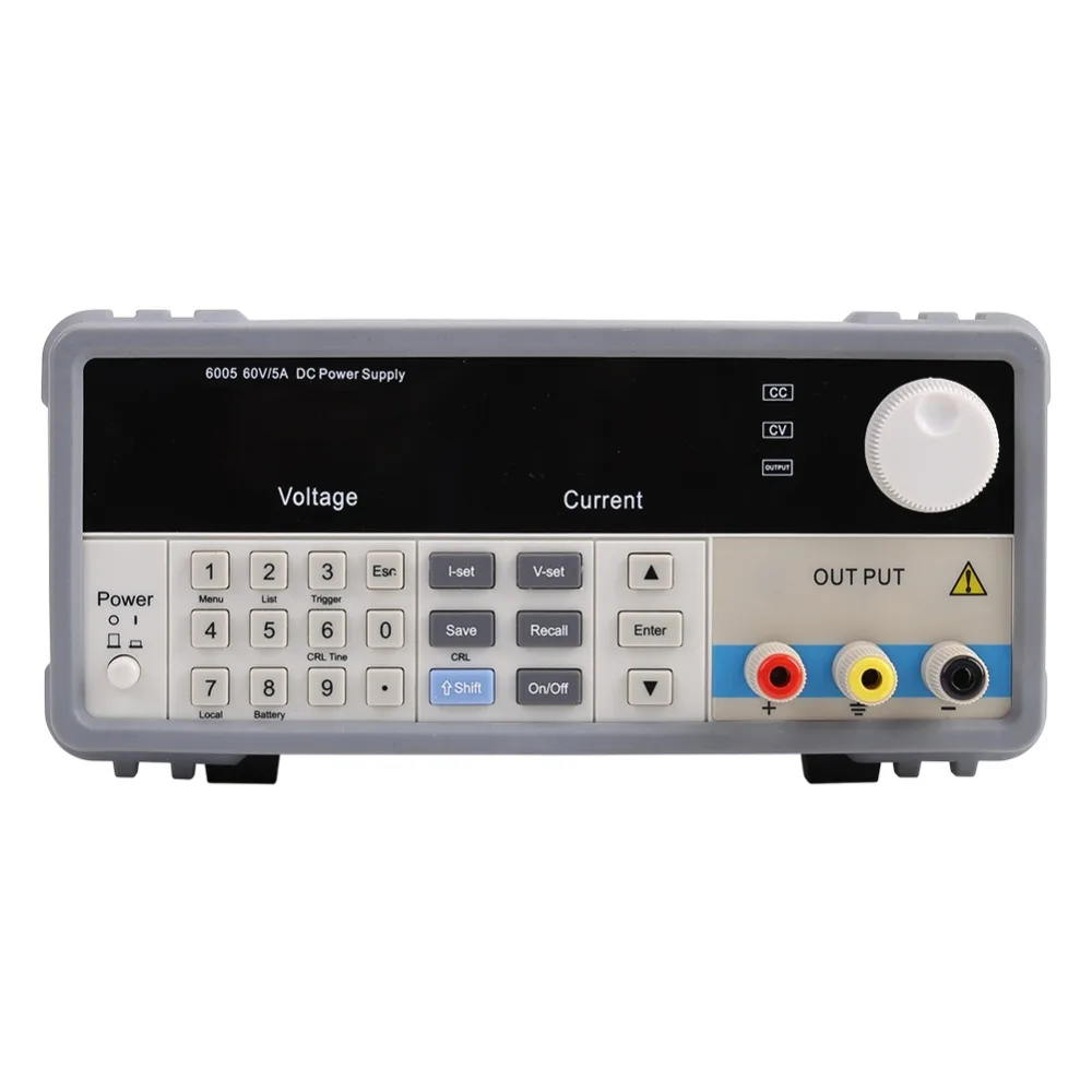 

IV-6005 DC Power Supply High Accuracy Programmable RS-232 60V 5A Linear Power Suppler Voltage Regulator Stabilizer UK Plug 230V