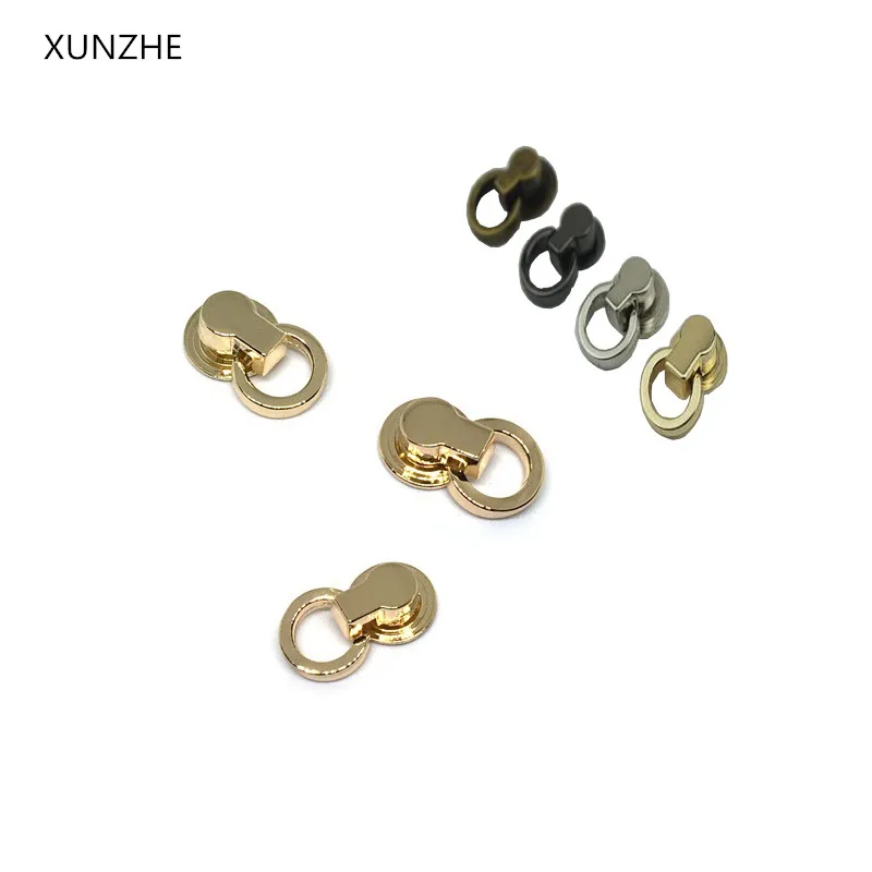

XUNZHE 20pcs Luggage Side hook rivets Leather metal Craft Solid Screw Nail Rivet Head strap Rivets Copper great quality 8*17mm