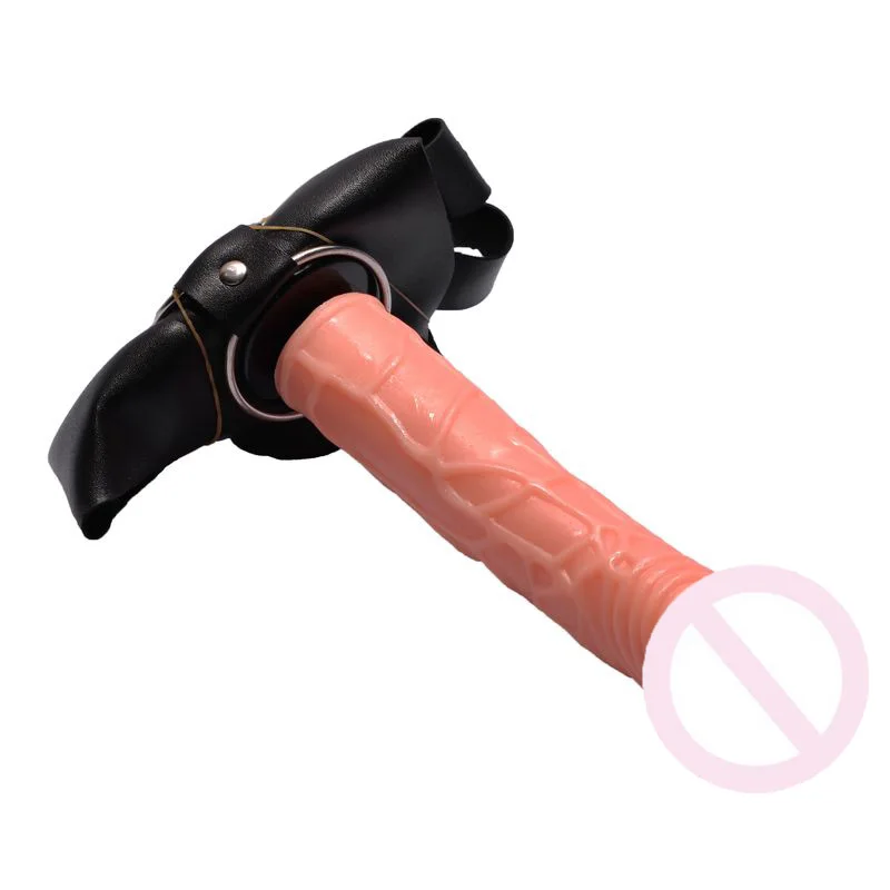 (2 Dildos) Jelly Strap Ons Penis Strap On Dildo for Women Lesbian Sex Toys Strapless Strapon Adults for Women Strapon Harness