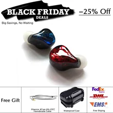 Hisenior B8 8 16BAs Universal Fit Balanced Armature In Ear Monitor UIEM Noise Cancelling Custom Earphone