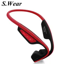 S.Wear LF-19 Bone Wireless Bluetooth Stereo Headsets BT 4.1 Waterproof Neck-strap earphones Bone Conduction Headsets Hands-free