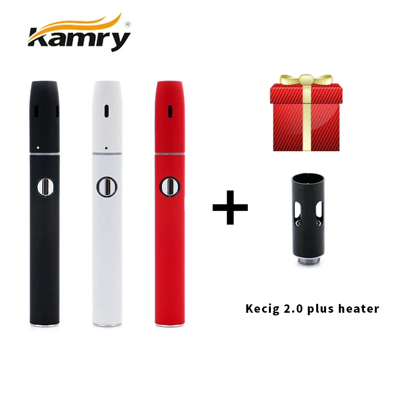 Оригинальный Kamry Kecig 650 плюс сигарета 2,0 мАч батарея электронная сигарета комплект Отопление табак картридж сухой табак комплект