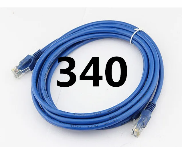 

A340 ALLOYSEED 1/1.5/2/3/5/10m Ethernet Cable 8Pin Connector CAT5e 100M Ethernet Internet Network Cable for Router Laptop
