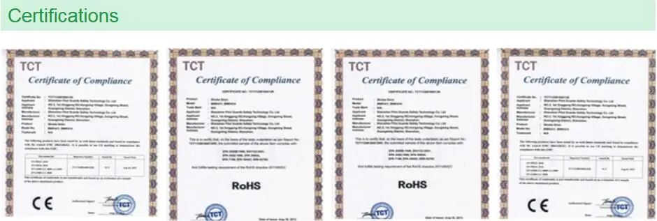certifications