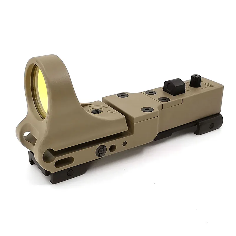 SOTAC-GEAR тактический прицел с красной точкой EX 182 SeeMore Railway Reflex Sight C-MORE с красной и зеленой подсветкой подходит для рельсов 20 мм для страйкбола