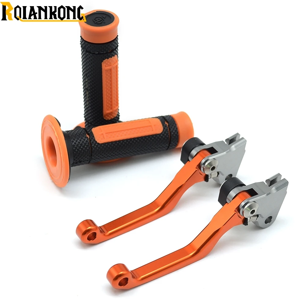 For Dirt Bike KTM 450XCR-W 450XC-W 450 SX SX-F SX-R 2009  Brake Clutch Levers CNC Pivot Handle Hand Grips2010 2011 2012  450SX