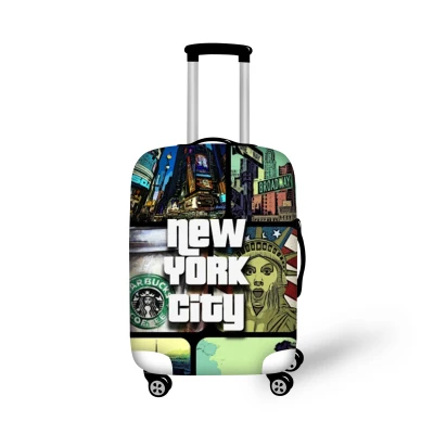 Forudesigns туристический багажный Чехол Эластичный чемодан защитный чехол на чемодан тележка дождь грязезащитный чехол для чемодана - Цвет: 6684M