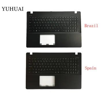 

Brazil/Spanish Laptop Keyboard for ASUS K552 K552E K552EA K552M K552MA K552MD K552W K552WA K552WE Keyboard Palmrest Cover