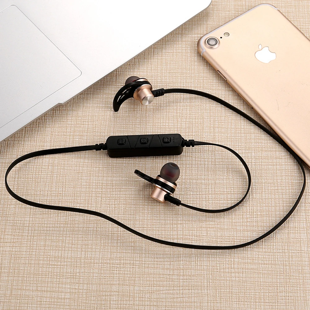 2019 Bluetooth/Wireless Earphones Sports Magnetic Headset HIFI Lossless Bass Can connect Two Devices At The Same Time