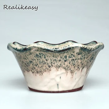 

Fleshy Office Planter Creative Nursery Cactus Chinese Home Flower Pot Succulent Decorative Garden Mini Plant Ceramics Pot LY478