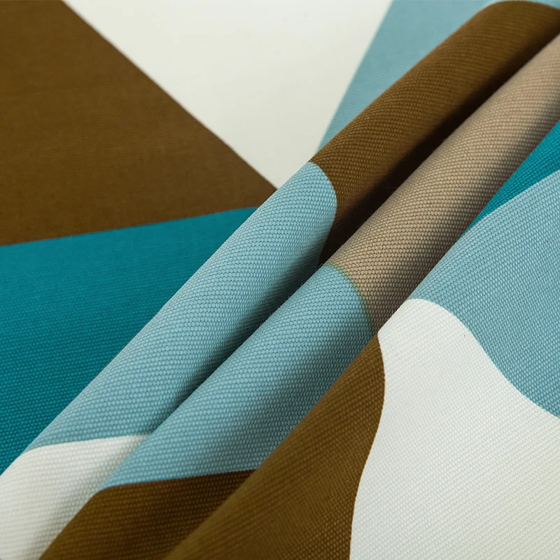 سيارة مكتب أريكة وسادة الريف الأخضر الهندسة مطبوعة القطن غطاء مقعد وسادة الزخرفية انخفاض سادة