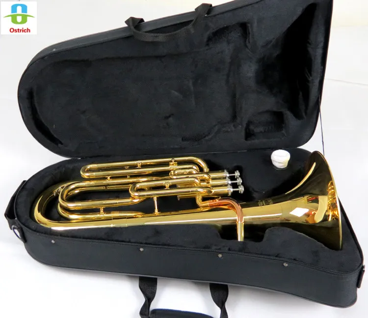 Alto horn kit золотой лак Eb чехол для ключей и т. Д