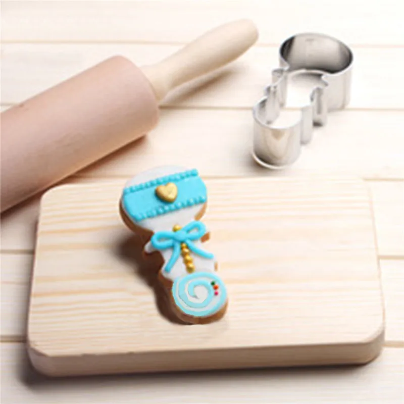 

VOGVIGO Child Baking Mold for Stainless Steel Baking Accessories Rattles Mould Decoration Baking Tools New 2019