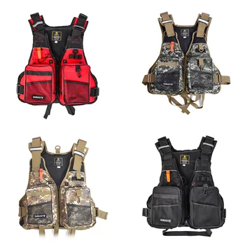 

Fishing Life Vest Multi Pockets Adjustable Detachable Foam Waistcoat Jacket Adjustable DetachableFoam Fishing Jacket