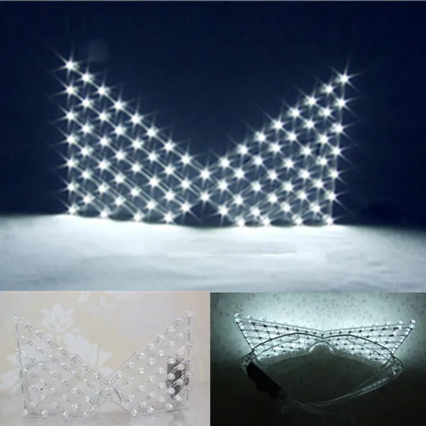 

Led Masquerade Party Mask Luminous Night Club Props Masks Singer Dancewear Led Illuminate Glasses Halloween Costumes