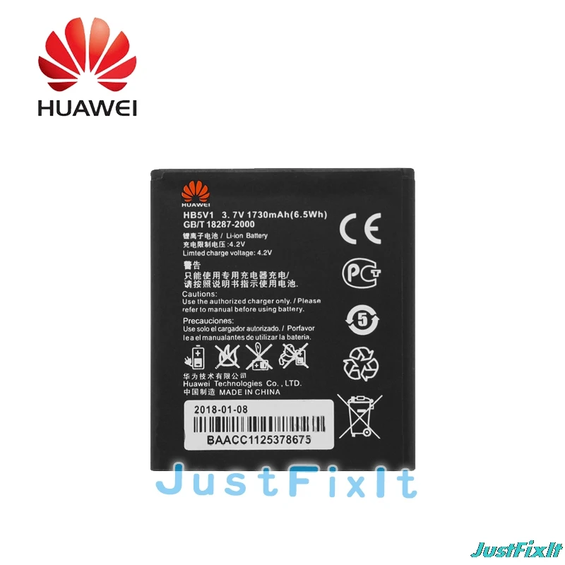 

HB5V1 100% New High Quality HB5V1HV 2020mAh Battery For Huawei Honor Bee Y541 Y5C Y541-U02 y560-U02 4.5 inch Batteries