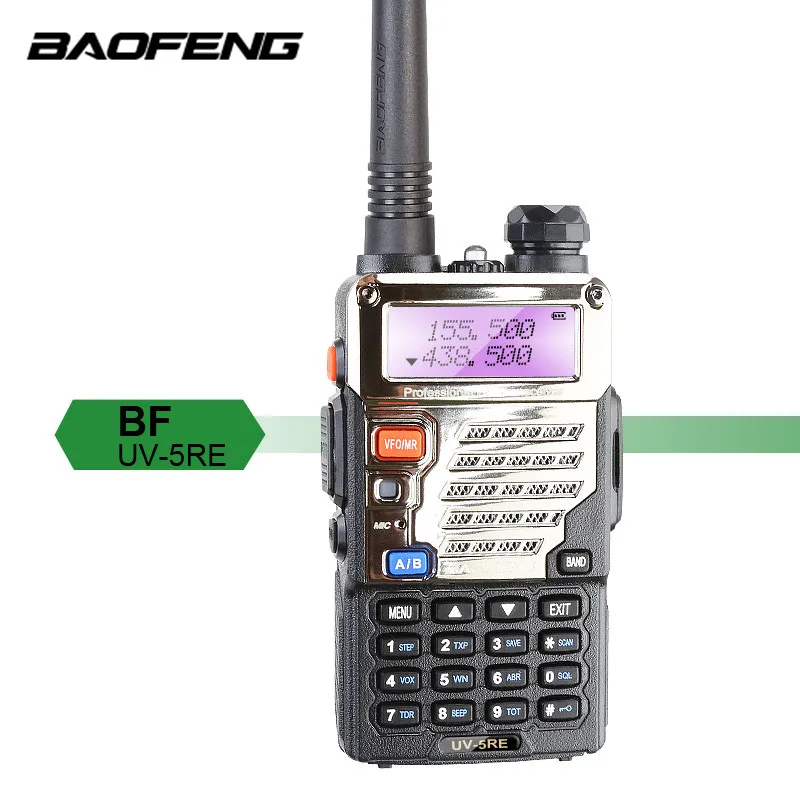 

Baofeng UV-5RE Talkie Walkie 128CH Dual Band VHF 136-174MHz&UHF 400-520MHz Transceiver Two Way Radio Portable