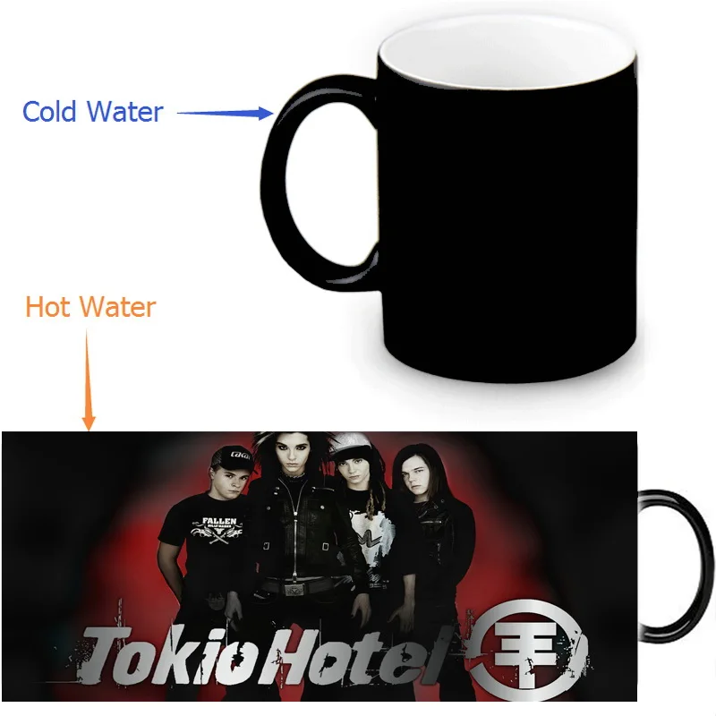 3D Printed Tokio Hotel Customize Design Water Coffee Mug Ceramic Magic