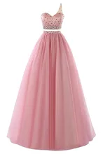 Zweiteiler Prom Kleider 2017 Vestidos De Noite Longos Schulter Abendkleid Ballkleid