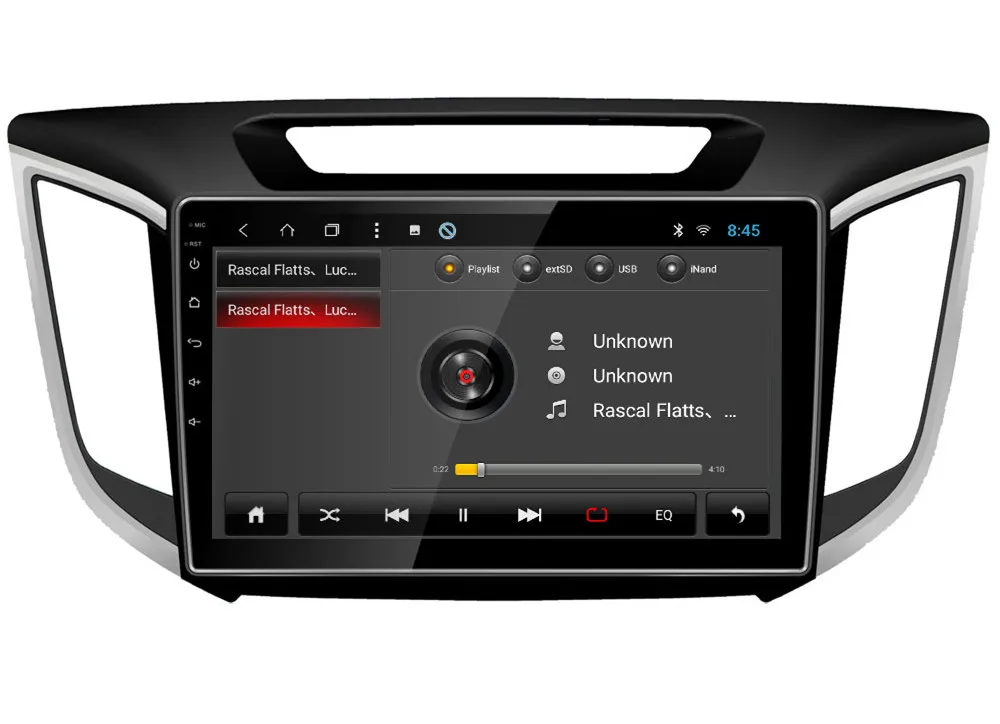 Sale 10.1" IPS 4G DSP Carplay Android 8 Octa Core 4GB RAM 64GB ROM Car DVD Multimedia Player Stereo For Hyundai IX25 Creta 2014-2018 2