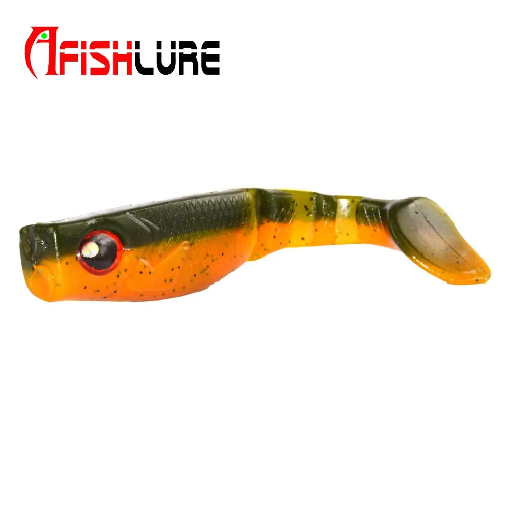 3 шт./лот Afishlure T хвост мягкой рыбы 88 мм 6 9 г весло рыболовная приманка т мягкая джиг