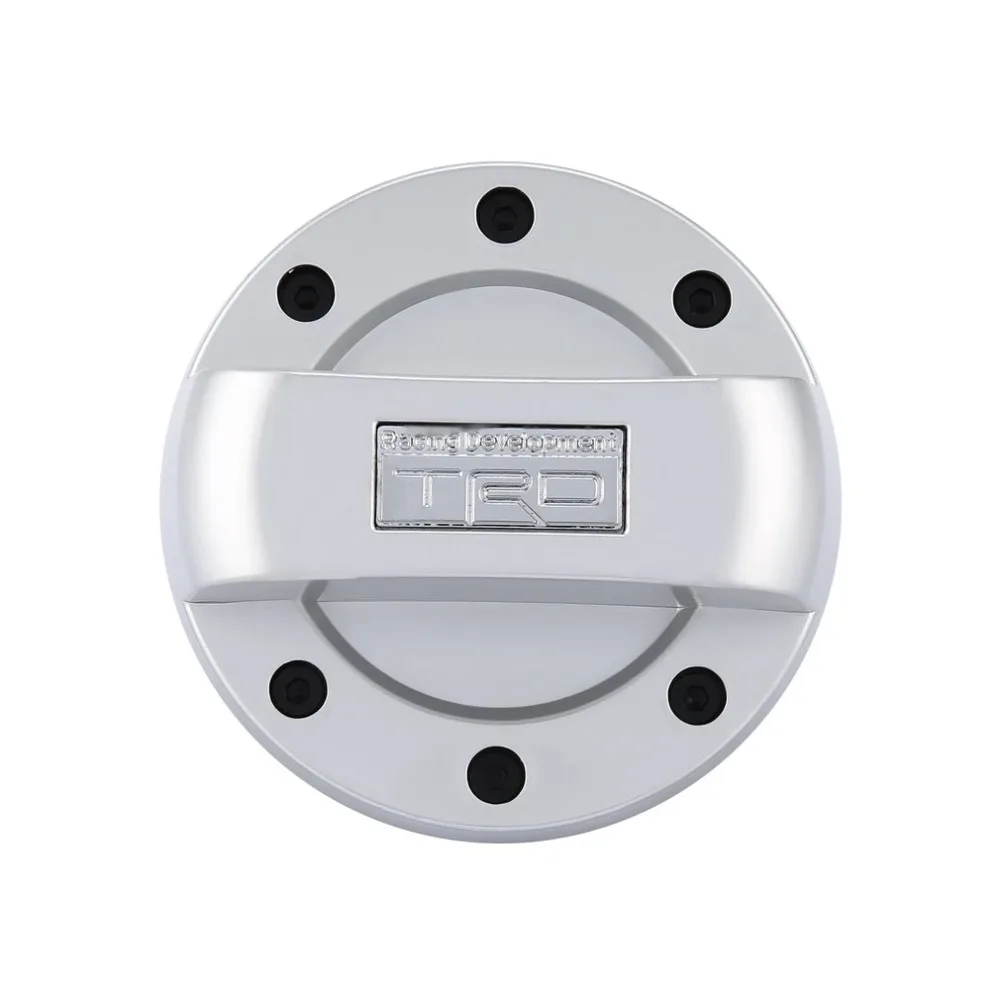 Universal 68mm Silver Car Fuel Tank Cap Automobiles font b Exterior b font Parts for Toyota