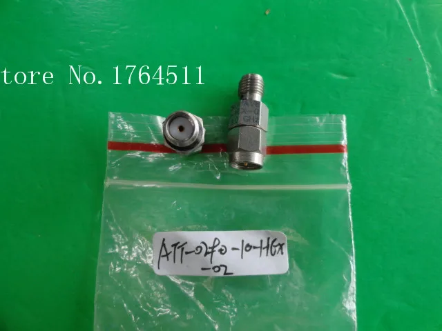 

[BELLA] MIDWEST ATT-0290-10-HEX-02 18GHz 10dB 2W SMA coaxial fixed attenuator --2PCS/LOT