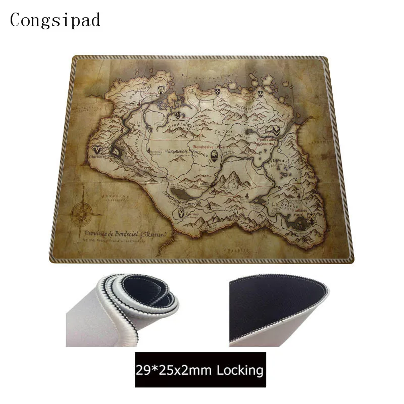  Congsipad World Map Rubber large Lock Edge mouse Pad desk mats big mousepads gaming rug XL for offi
