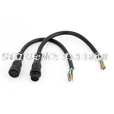

Outdoor Waterproof 8-Pin LED Light Power Supply Connector Cable 42cm