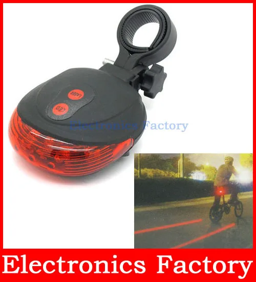 LED Lights 7 Modes Prompt Lamp Safety Taillight Bike Caution Light Rear Light
